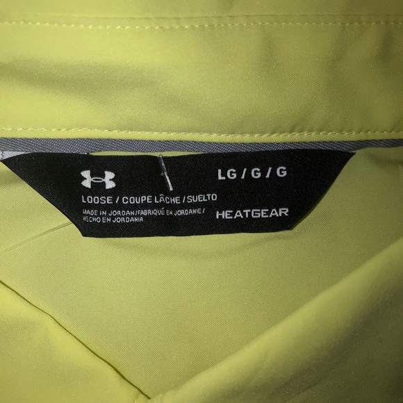 Under Armour button down shorts sleeve L & 3XL - Picture 6 of 8